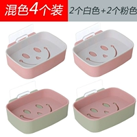 [4 установка] 2 белых +2 розовых