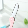 Colorful Foldable Eyebrow Razor, Safe for Beginners, Anti-Scratch, Men's Eyebrow Razor, Three-Pack, Eyebrow Razor for Women