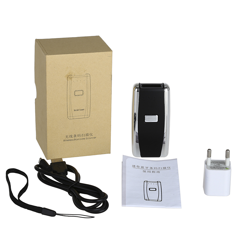 Mini Wireless Bluetooth Screen Barcode Scanner QSS01 Support iPad