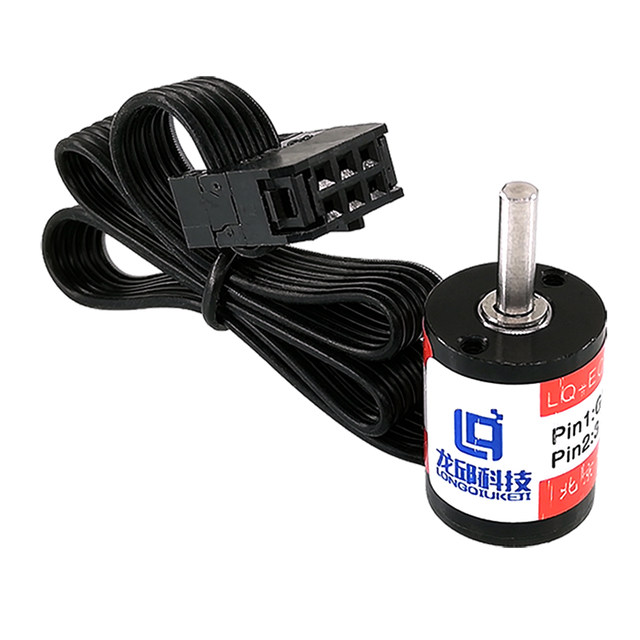 Long Qiu Mini4096 Line Incremental Encoder Mini Speed Measurement with Direction Positive and Decoding College Student Smart Car