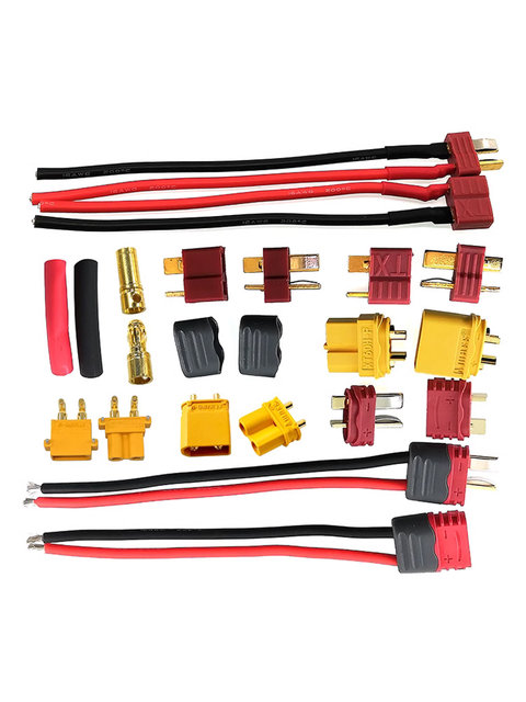 Power Socket Gold-Plated Luxury t Plug Banana Plug Male Female Xt60 Interface Xt30Pw Xt30U Connector