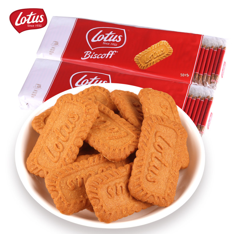 蛋糕裝飾比利時進口lotus和情繽咖時焦糖餅乾擺件烘焙咖啡伴手禮