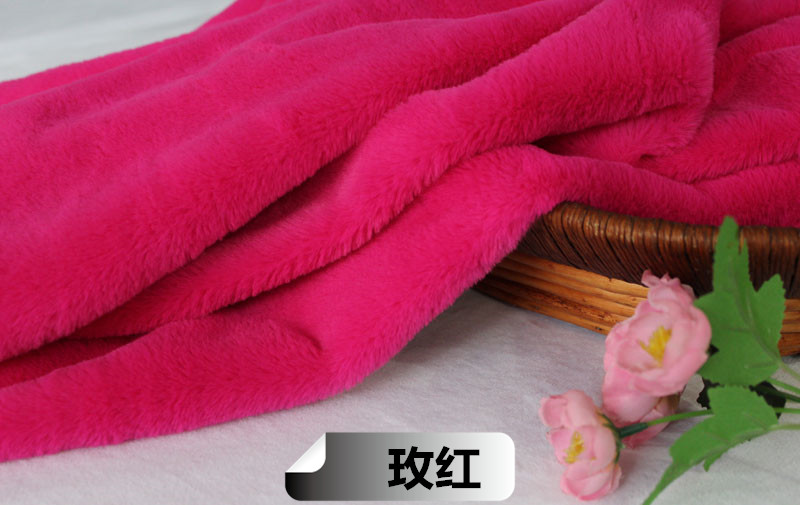Giả thỏ lông cỏ quần áo vải sang trọng khăn quàng vải vải nền DIY thủ công tóc nhân tạo thỏ lông - Vải vải tự làm vải canvas họa tiết