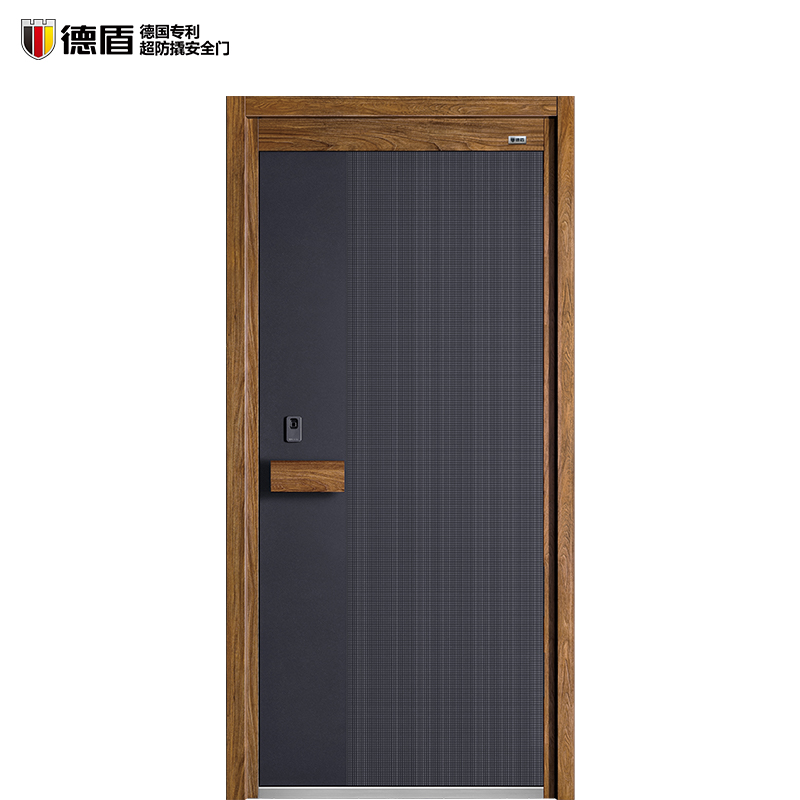 Dershield Safety Gate Modern Minimalist Thyssenkrupp Steel Plate Essen Single Door