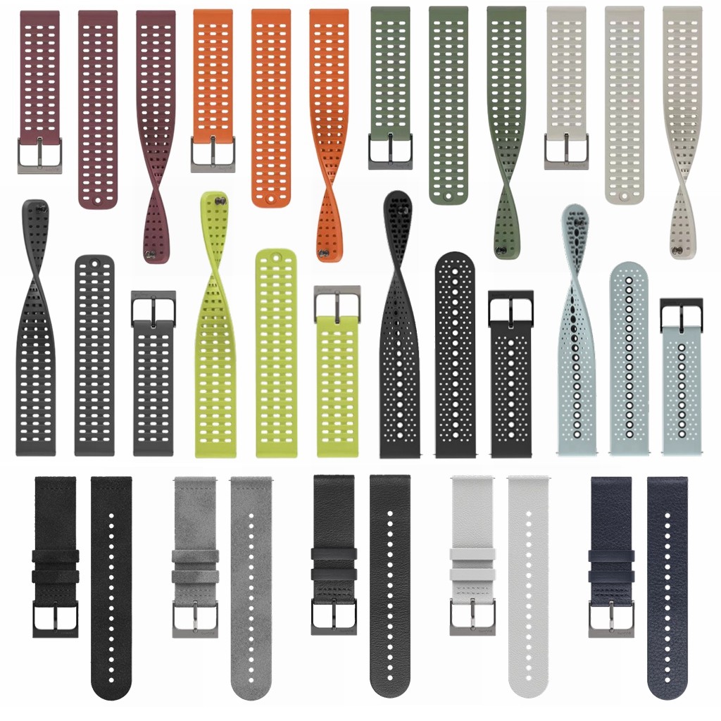 SUUNTO Celebrating VERTICAL 5 9 PEAK PRO versatile 22 mm original Silicone Leather Strap-Taobao