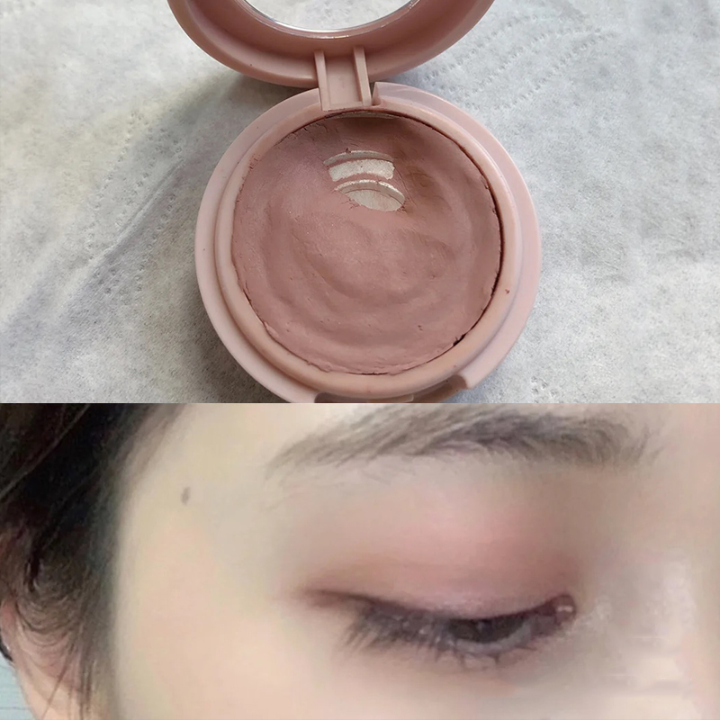 Etude house Cherry blossom single color eye shadow cream BR404 light white peach brown BR401 Wang Feifei