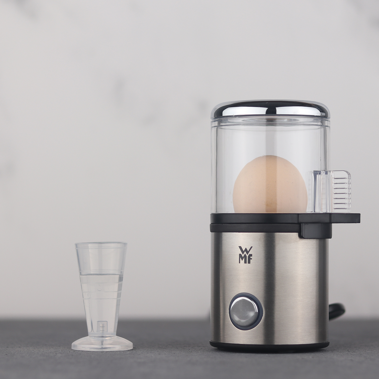 German WMFFWMF COOK EGG MACHINE 1 Mini Small Home Divinity Stainless Steel New