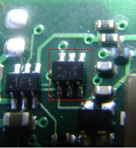 6-pin LCD Driver 6856 AK175 3ZB6 JE63 AL294 AL214 RFA2L CPLBG 21  