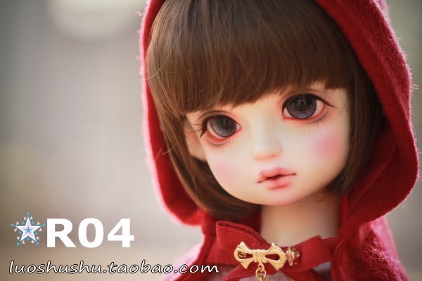 (fall) BJD wig 30% 40% 60% Milk soft silk imitation horse fur < Little Red Hat > R04
