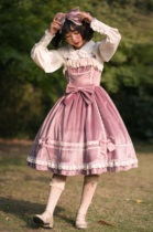 (Infanta) LOLITA * Missy Sugar * Solid color velvet JSK spring and autumn dress