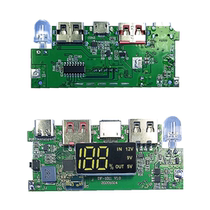 PD fast charging protocol QC30 welding-free 8-section mobile power kit 18650 box DIY charging treasure spring shell