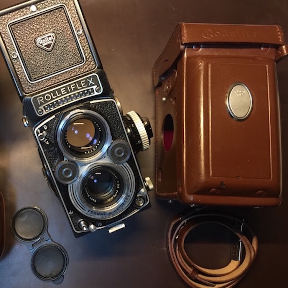 (Special shot Super link) United States full set of Rolleiflex 3 5F Planar