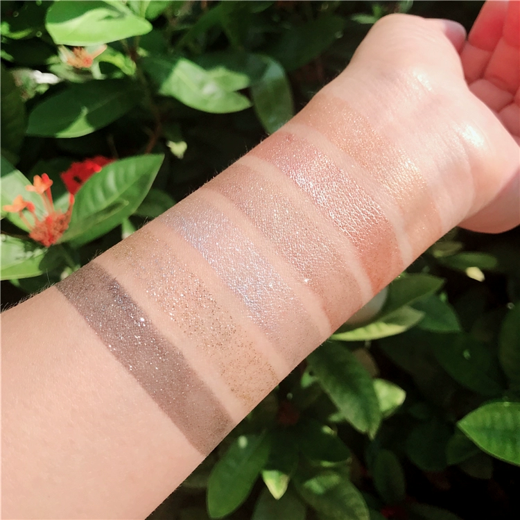 Rò rỉ ~ nhìn rõ! Ôi! Xuất khẩu Dubai USHAS Super Shiny Sheet Metal Diamond Eyeshadow Liquid phấn mắt tutu