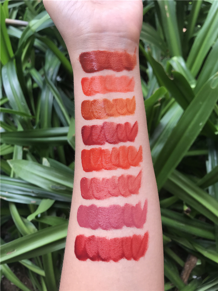 ~ MORECOOL nấm môi men màu cà chua bẩn màu cam bí đỏ color Màu nam bền màu son bóng - Son bóng / Liquid Rouge 	son bóng 3ce plumping lips	