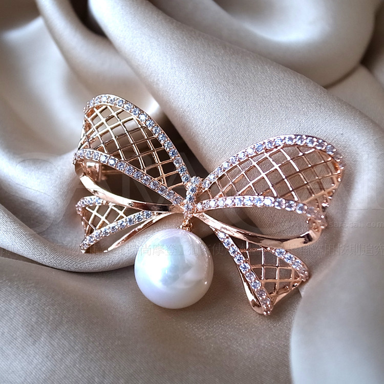 Broche en Zircon diamant - Ref 1178112 Image 7