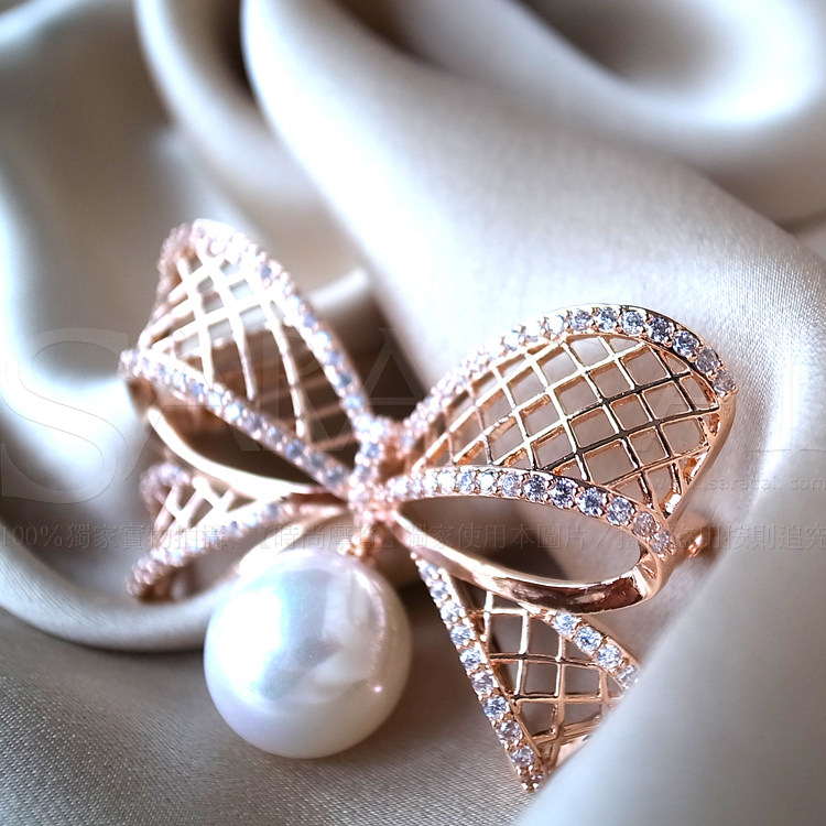 Broche en Zircon diamant - Ref 1178112 Image 8