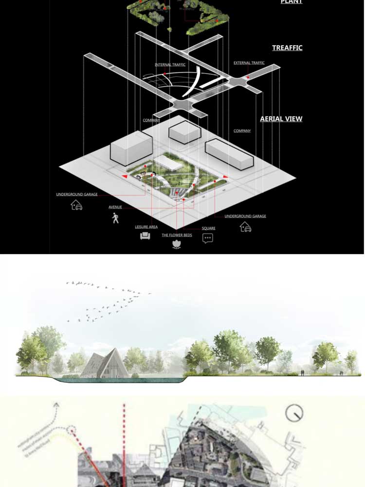 T2104 PS+Su+Vray+Lumion+CAD+ID室外园林景观设计平面效果图方案...-5