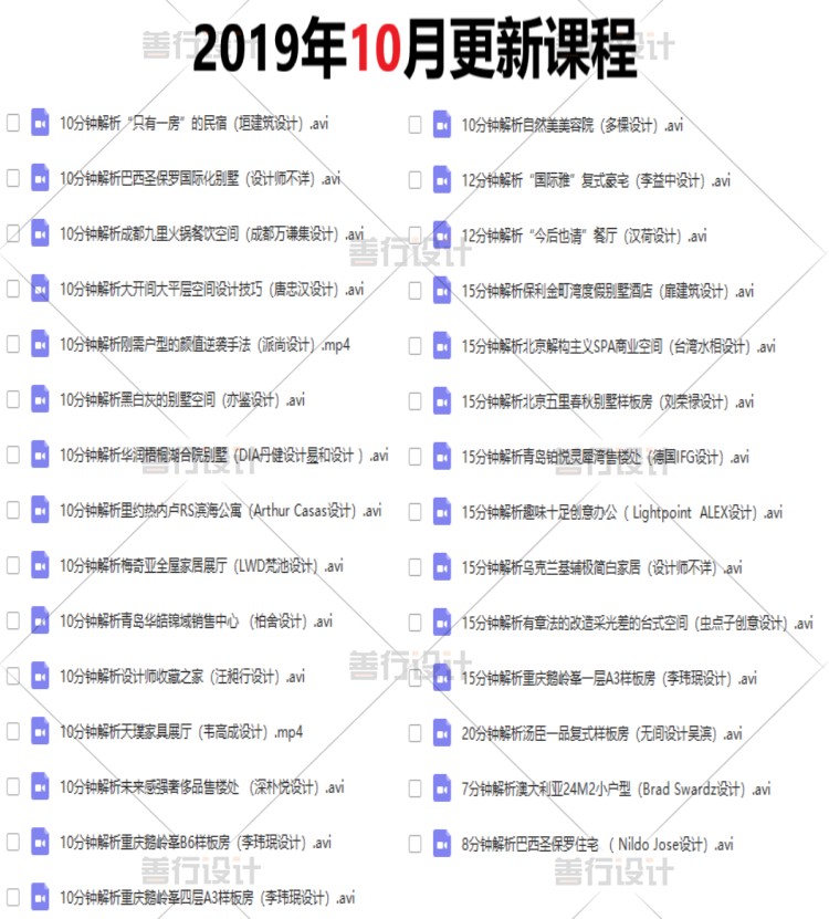 T1854壹品曹2019年会员公开课含1-8季室内平面户型优化设计...-4