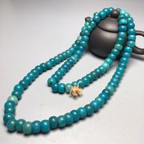 Amazonite 108 old-style bead necklace size 11 9x7 4mm material crystal antique antique treasures