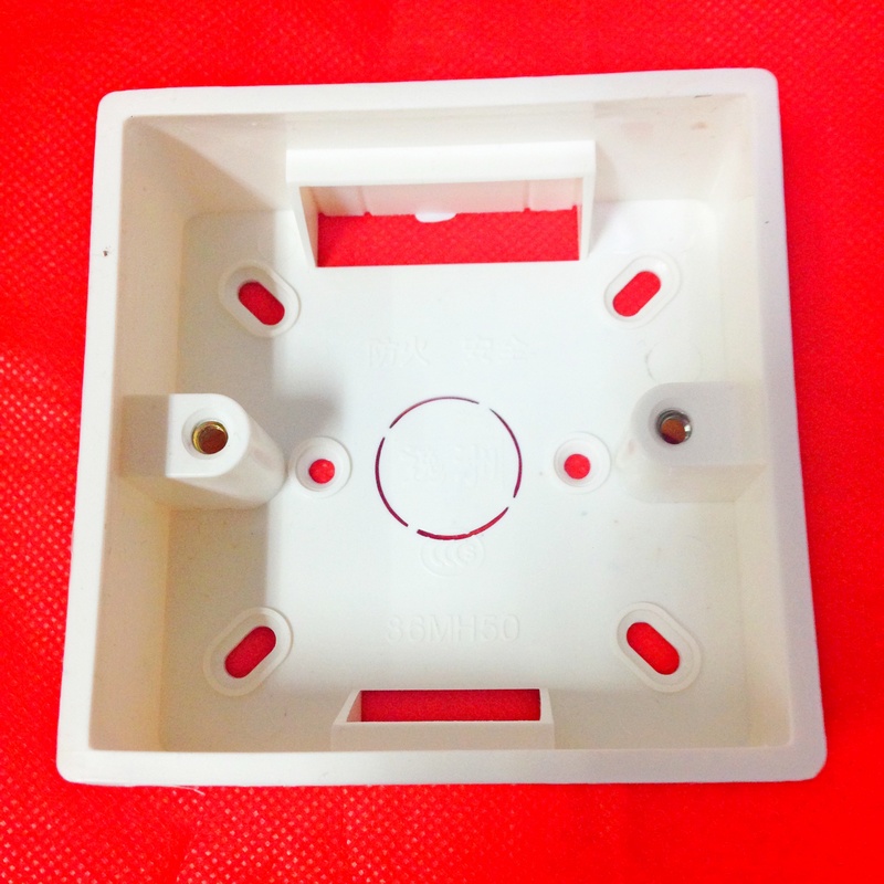 Type 86 surface mounted wall switch and socket