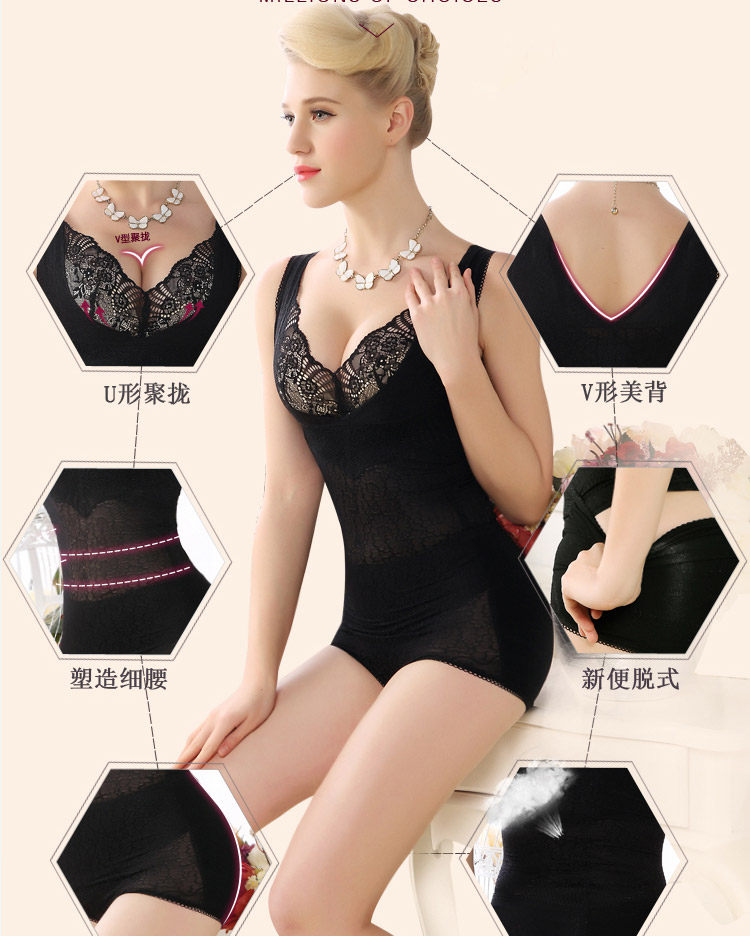 Sous-vêtement minceur sexy en nylon - Ref 707307 Image 16