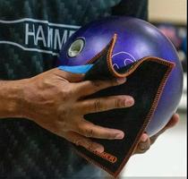 HAMMER品牌 专业保龄球擦球油用品 擦球小牛皮