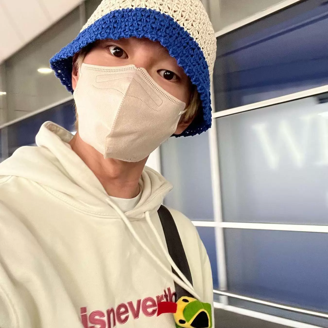 ThisISISISNEVERTHAT 22 autumn and winter new hooded alphabet embroidery plus velvet sweater Korean direct mail
