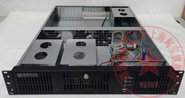 Topron 2U530-A can be installed with PC power supply, support 12×9 6 motherboard, and come standard with 4 8025 fans