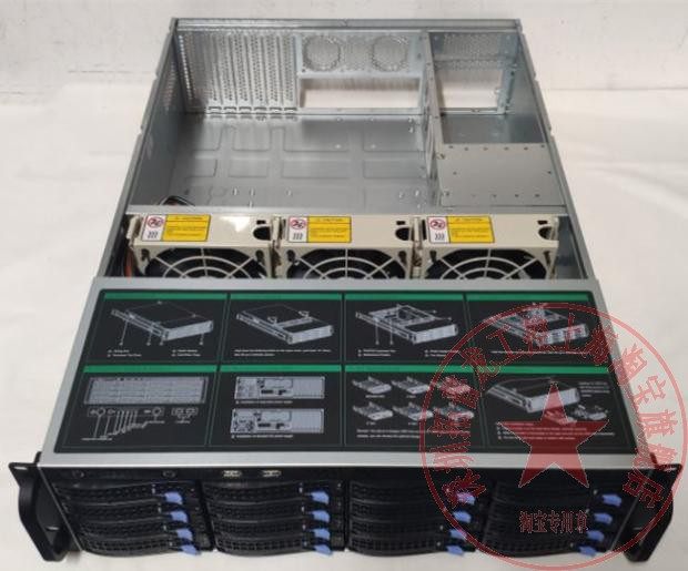 Tuplon S365-16 hot-swappable host shell server host shell MINI SAS or SATA back board optional