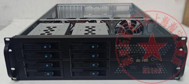 Tuplon 3U570-08 3U hot-swappable server host shell can fit 2U power support standard ATX motherboard