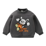 Утепленная утепленная толстовка для мальчиков, осенний демисезонный детский утепленный зимний пуховик, высокий воротник, детская одежда