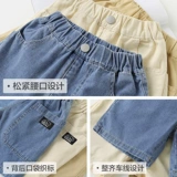 Хлопковые шорты для мальчиков, летние штаны, детская летняя тонкая летняя одежда для отдыха, детская одежда