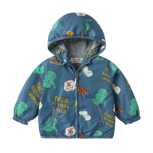 Весенняя осенняя детская куртка для мальчиков, детская одежда