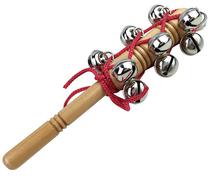 Orff 13 bells red rope kindergarten percussion instrument teaching aids wooden bells