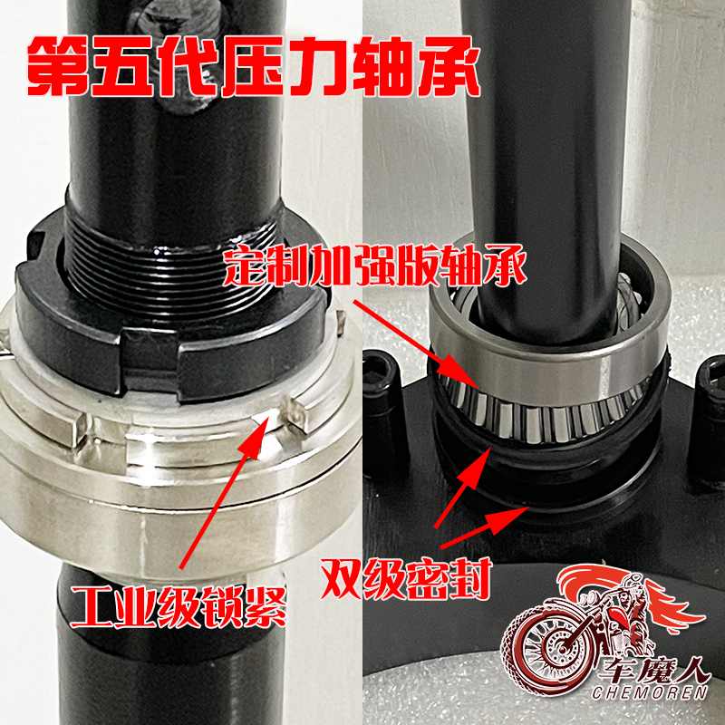 Aurora Fighting Three Generations Four Generation Gust modified direction column anti - shake cone pressure bearing waveboard