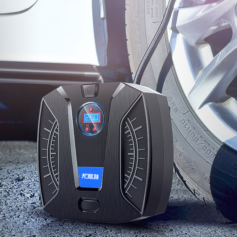 Vehicular inflator pump electric small sedan portable 12v car with tire aerated multifunction vehicle inflator