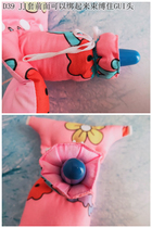 D39 Small DD hoop curse bondage JJ set cotton-filled mens menstrual band thong clip hip clip cloth gift