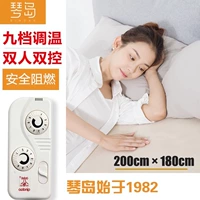 Qindao chăn điện 2m 1.8m đôi ba chăn điện nệm Promise hộ gia đình dual-kiểm soát chăn điện hộp quà - Chăn điện chăn điện woori