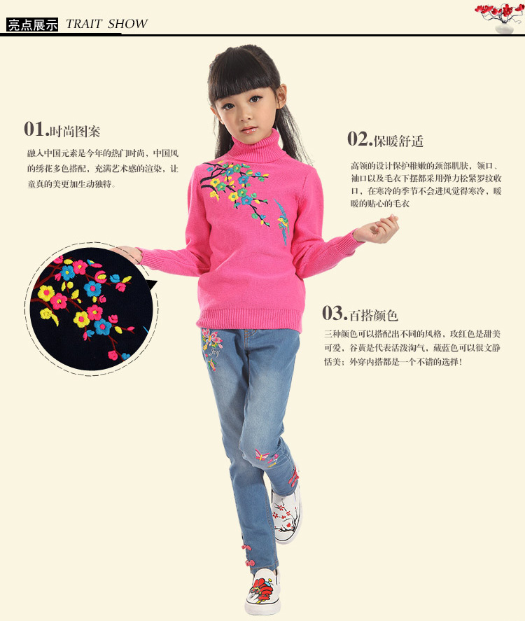 Pull fille JOY DISCOVERY en coton - Ref 2105860 Image 13