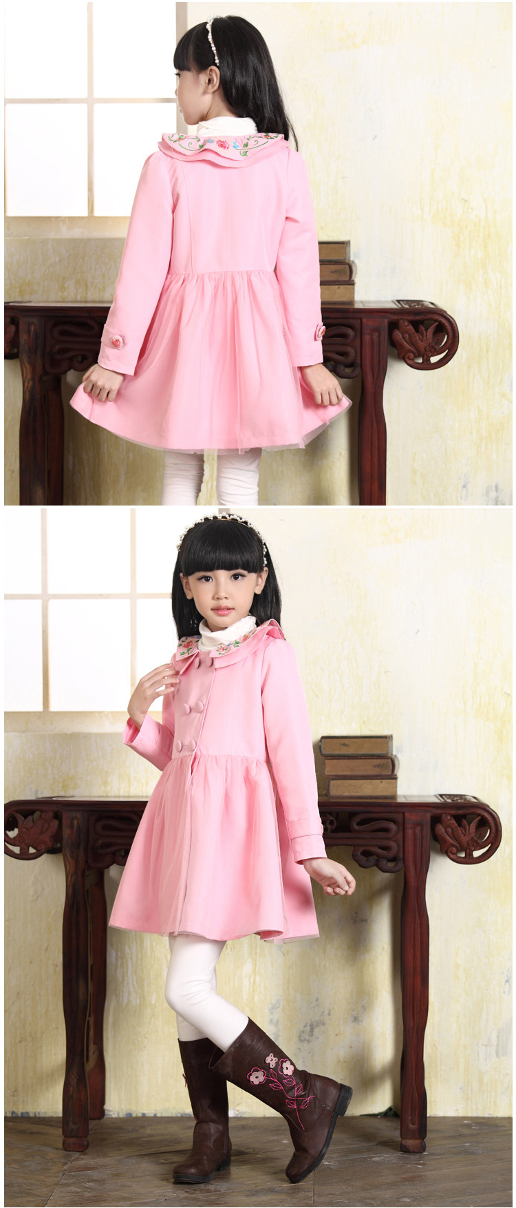 Manteau pour fille JOY DISCOVERY en polyester - Ref 2162754 Image 27