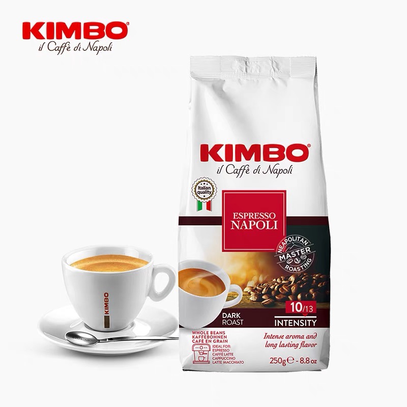 Italy imports KIMBO Arena red card Naples coffee beans 250g Serie concentrate Arabica
