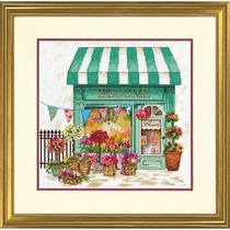 (Ready stock clearance) DIM70-35401 Dapu Flower Shop American DIM original set original set cross stitch