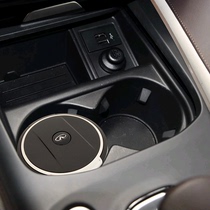 Suitable for 2021 QX50 modified car ashtray multi-function luminous ceramic bile can close the cover