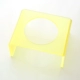 Желтая утолщенная чаша полка акрил