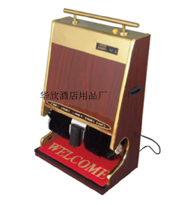 Fully automatic induction Shoeshoe machine Shower red peach wood grain type Shower fully automatic shoe-cleaning machine cleaning shoe cleaner