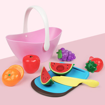 Japanese Toyroyal royal cut fruit toy chechele soft glue fruit vegetable set clickle