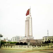 DandeLion Postcard Nanchang 81 Uprising Monument Landmark Scenic Spot Original