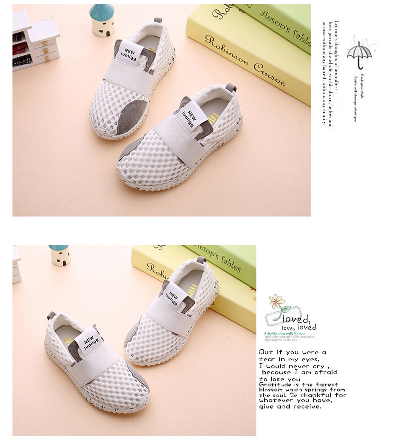 Chaussures enfants pour été - semelle caoutchouc - Ref 1037343 Image 11