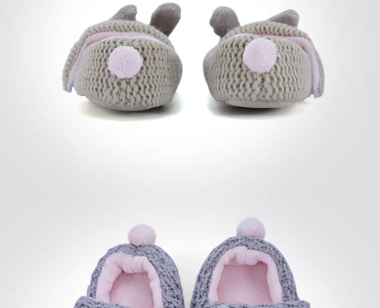 Pantoufles enfants en autre pour hiver - semelle autre - Ref 1035476 Image 10