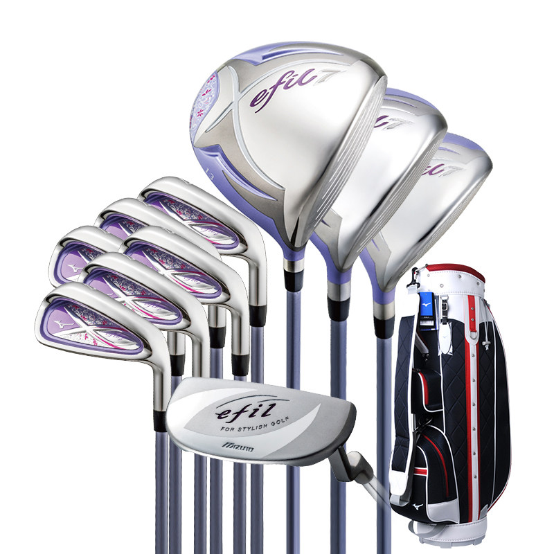 Mizuno golf club full set of beginner carbon rod Mizuno practice rod No. 7 iron ladies efil set rod